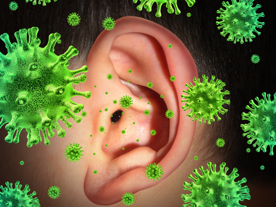 Infection of ear canals